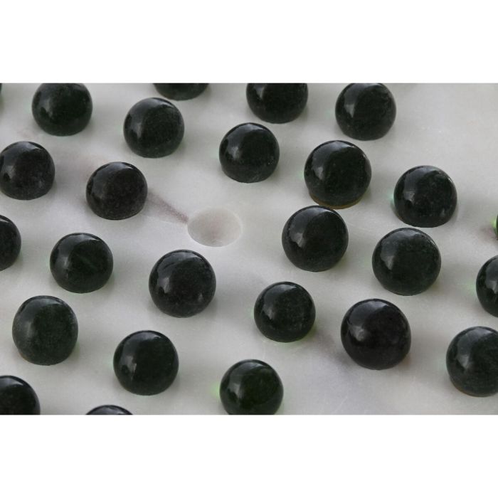 DKD Home Decor Juego Moderno Blanco Piedra Cristal 25 x 2 x 25 cm 2