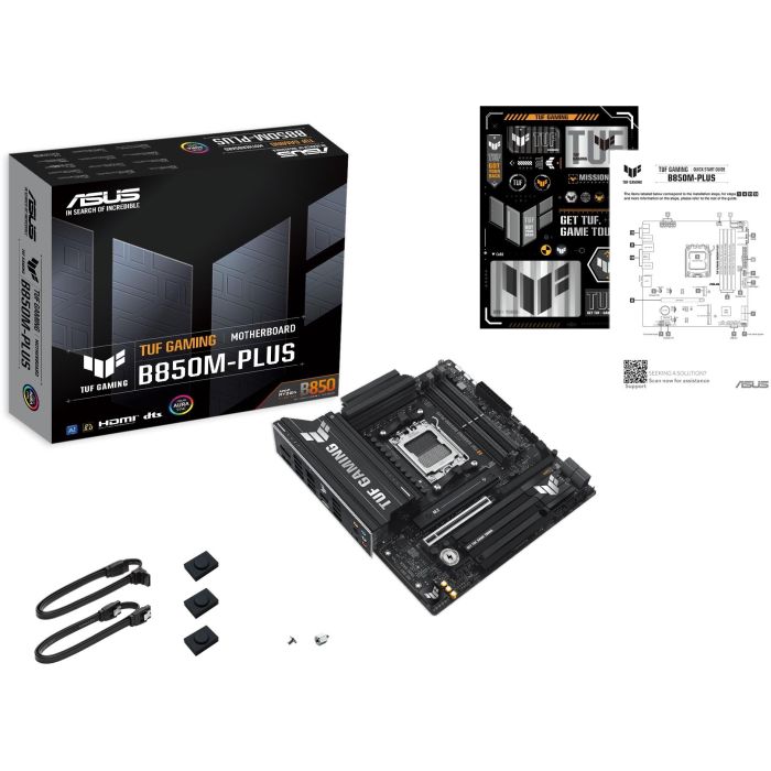 Asus TUF GAMING B850M-PLUS Placa Base AMD B850 Micro ATX AM5 ASU1736295786787 2