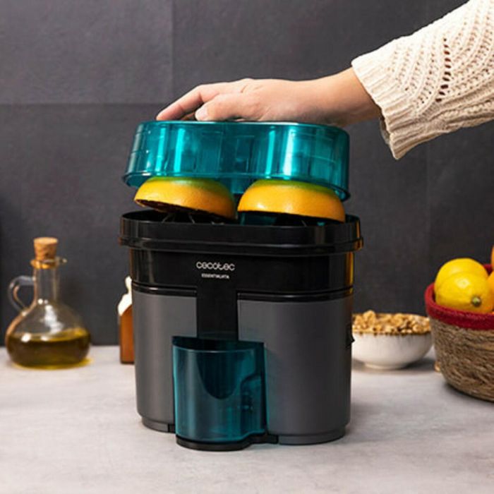 Exprimidor Eléctrico Cecotec EssentialVita Twice Black 90 W Negro 5