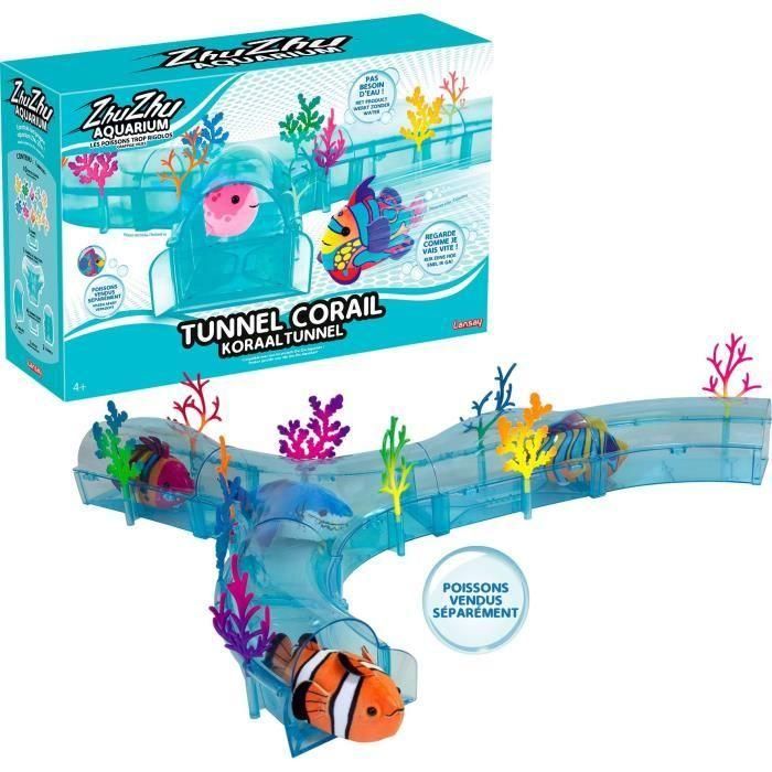 Lansay LAN3181860510254 Acuario Zhu Zhu Túnel de Coral para Niños de 4 años Lansay LAN3181860510254 Acuario Zhu Zhu Túnel de Coral para Niños de 4 años