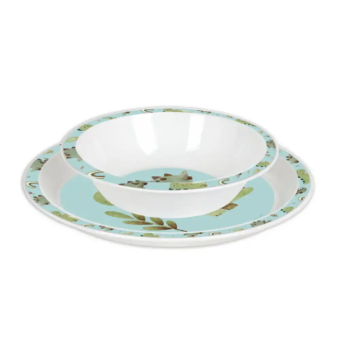 Safta Set de Platos Cubiertos y Vaso Preescolar 260x260x90 mm 6