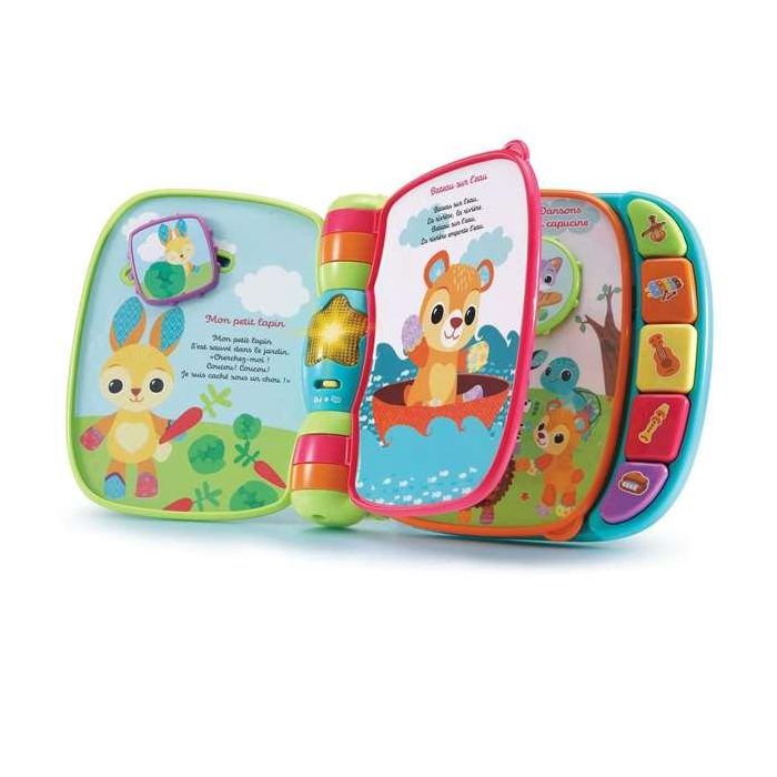 Libro Interactivo Primeras Canciones 80-166777 V-Tech 2 Libro Interactivo Primeras Canciones 80-166777 V-Tech 2