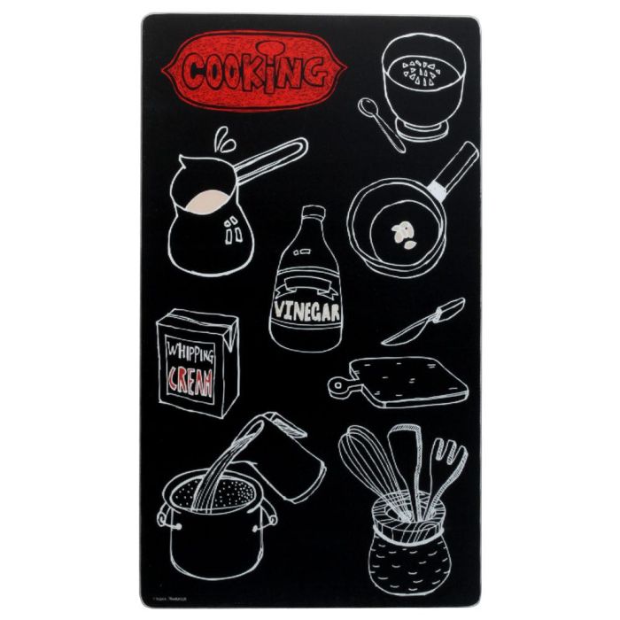 Cuisy Protector Vitrocerámica 52x30 cm para Cocina, Amplía Zona de Trabajo y Protege Superficies 4