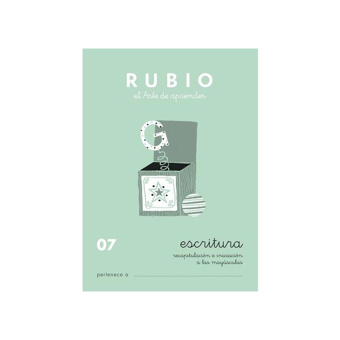 Cuaderno Rubio A5 Escritura Nº 07 (+5 Años) (Set de 10)