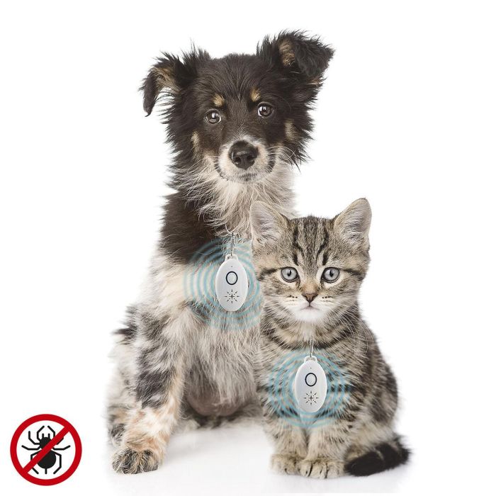 Antiparásitos por Ultrasonidos Recargable para Mascotas PetRep InnovaGoods 5 Antiparásitos por Ultrasonidos Recargable para Mascotas PetRep InnovaGoods 5