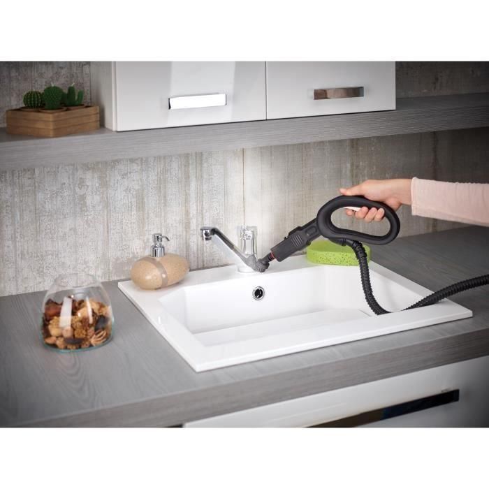 POLTI VAPORETTO - Smart100_T - Limpiador de vapor - autonomía ilimitada - 4 BAR - 110g / min - 1500W - 9 accesorios - Turquesa 5 POLTI VAPORETTO - Smart100_T - Limpiador de vapor - autonomía ilimitada - 4 BAR - 110g / min - 1500W - 9 accesorios - Turquesa 5