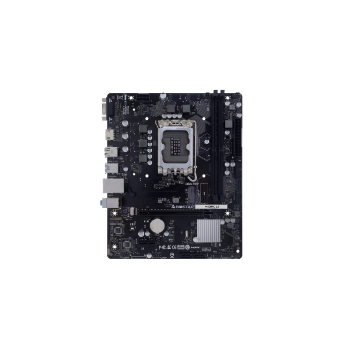 Placa Base Biostar H610MHC 2.0 H610 LGA 1700 3