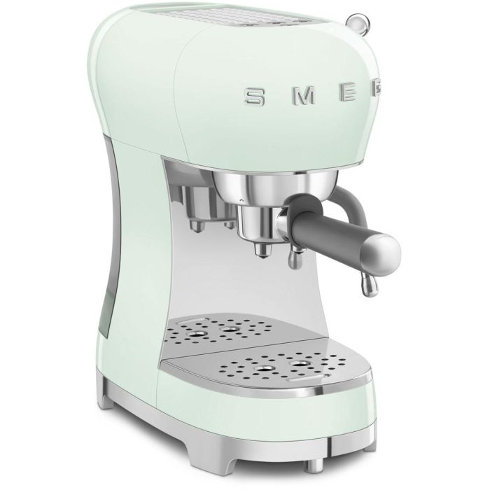 Smeg ECF02PGEU Cafetera Espresso Manual 15 Bares 1.1L Pastellgrün - Para Café Molido 2