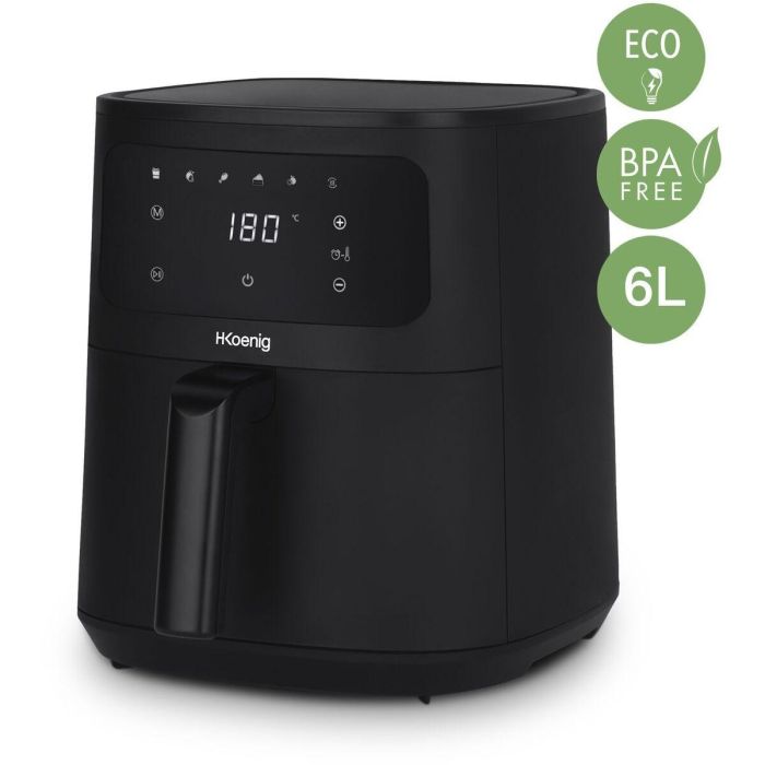 Hkoenig Freidora sin aceite FRY860 - Capacidad 6 L - 6 programas de cocción - 1500 W 3
