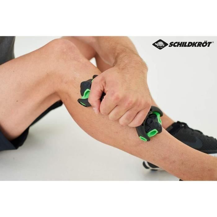 Schildkröt Fitness rodillo de masaje 19 cm polipropileno negro/verde 3 Schildkröt Fitness rodillo de masaje 19 cm polipropileno negro/verde 3