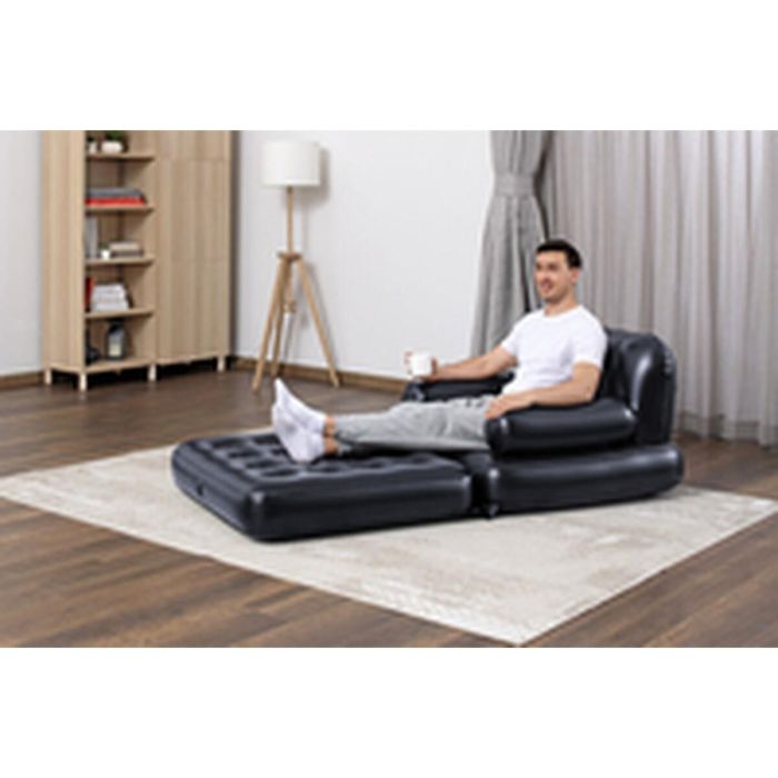 Bestway Sillon Hinchable 4 Posiciones Negro 191x38x25 cm Interior 75114 7