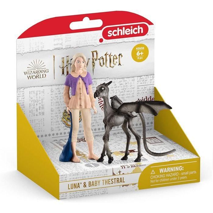SCHLEICH - Luna y Baby Thestral - 42636 - Gama Harry Potter 2 SCHLEICH - Luna y Baby Thestral - 42636 - Gama Harry Potter 2