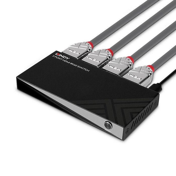 Lindy 3 Port HDMI 8K60 Switch 1 Lindy 3 Port HDMI 8K60 Switch 1