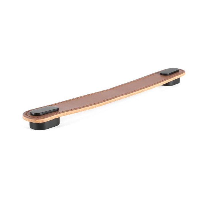 Tirador Piel Modelo Oblong Acabados Negro, Beige Y Marrón Distancia 160 Acabado Beige - Negro Viefe Tirador Piel Modelo Oblong Acabados Negro, Beige Y Marrón Distancia 160 Acabado Beige - Negro Viefe