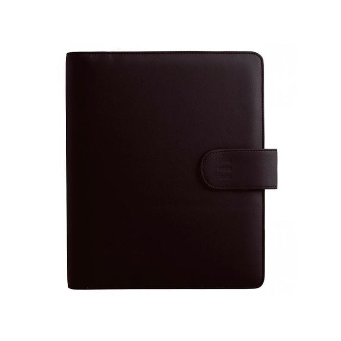 Finocam 500-117x181 mm Svv Agenda Organizador Anillas Troya Funda Sintética Negra 2026 Semana Vista Profesional