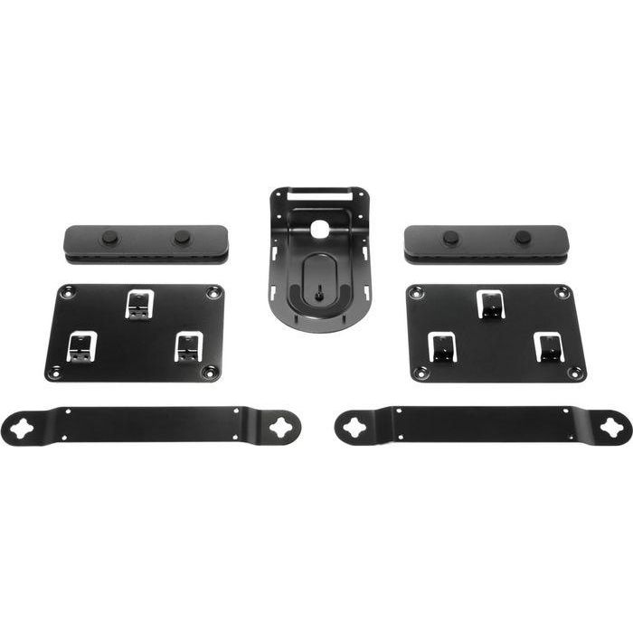 Logitech 939-001644 Kit de Montaje para Videoconferencia, Negro, para Rally
