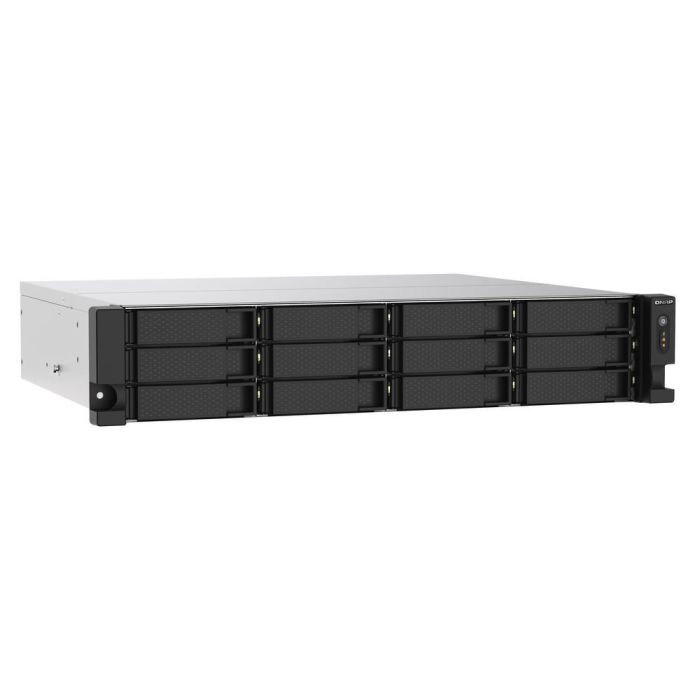 QNAP TS-1273AU-RP-8G NAS Servidor de Almacenamiento, Bastidor (2U), AMD Ryzen Embedded V1500B, 8GB DDR4 3
