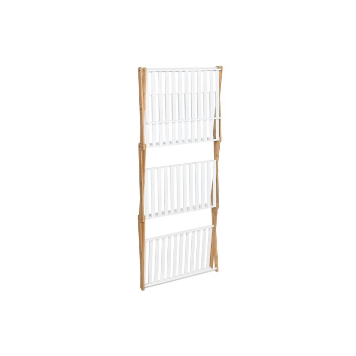 Estanteria Basicos DKD Home Decor Blanco Natural 29 x 89.5 x 50.5 cm (2 Unidades) 4