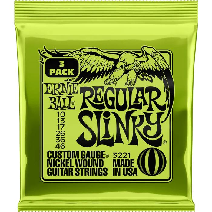 Ernie Ball Juego Eléctrica Slinky 10-46 Tripack (3) 0 Ernie Ball Juego Eléctrica Slinky 10-46 Tripack (3) 0
