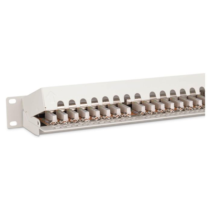 Digitus Patchpanel 1HE 24-Port Cat6 geschirmt gris 4
