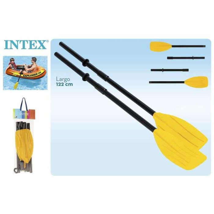 Intex Remos franceses de plástico 122 cm Intex Remos franceses de plástico 122 cm