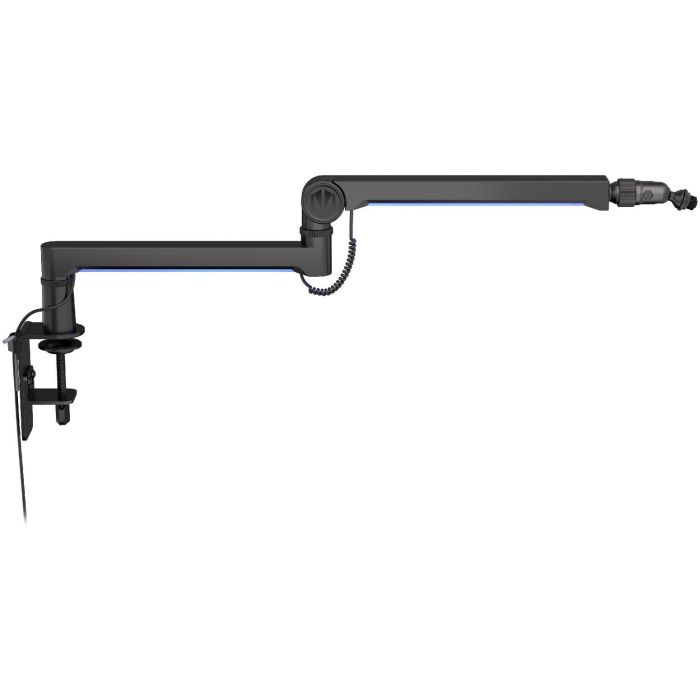 ENDORFY Mikrofonhalterung Broadcast Low Profile RGB Boom Arm (schwarz. fr Mikrofone bis 2kg. LED-Hintergrundbeleuchtung) 12