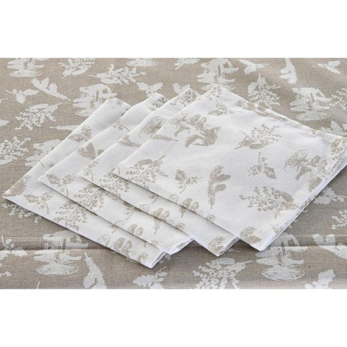 Mantel Alpino DKD Home Decor Marron Claro Blanco 250 x 0.5 x 150 cm Set de 9 (2 Unidades) 3 Mantel Alpino DKD Home Decor Marron Claro Blanco 250 x 0.5 x 150 cm Set de 9 (2 Unidades) 3