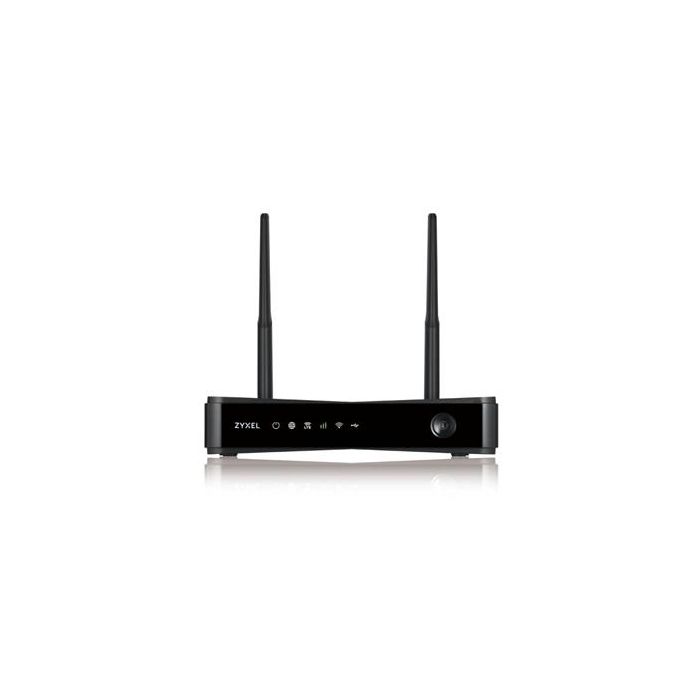 Zyxel LTE3301-PLUS router inalámbrico Gigabit Ethernet Doble banda (2,4 GHz / 5 GHz) 4G Negro Zyxel LTE3301-PLUS router inalámbrico Gigabit Ethernet Doble banda (2,4 GHz / 5 GHz) 4G Negro