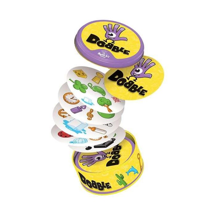 Asmodee Juego Dobble. Juego de cartas basado en la velocidad, observación y reflejos para niños y adultos. 3
