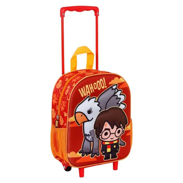 Mochila 3D con Ruedas Pequeña Buckbeak Harry Potter Naranja 2 Mochila 3D con Ruedas Pequeña Buckbeak Harry Potter Naranja 2