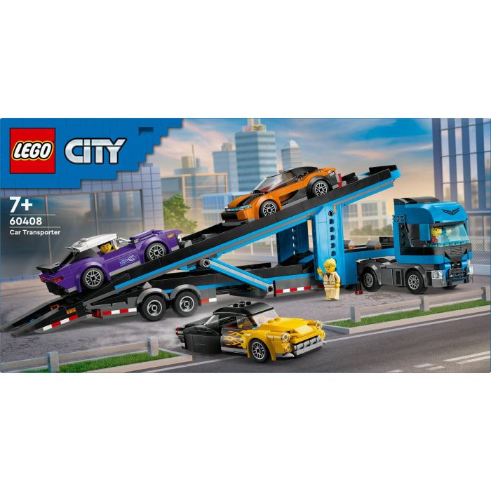 LEGO 60408 City Transporte de Coches Deportivos, 4 Vehículos para Niños 12 LEGO 60408 City Transporte de Coches Deportivos, 4 Vehículos para Niños 12