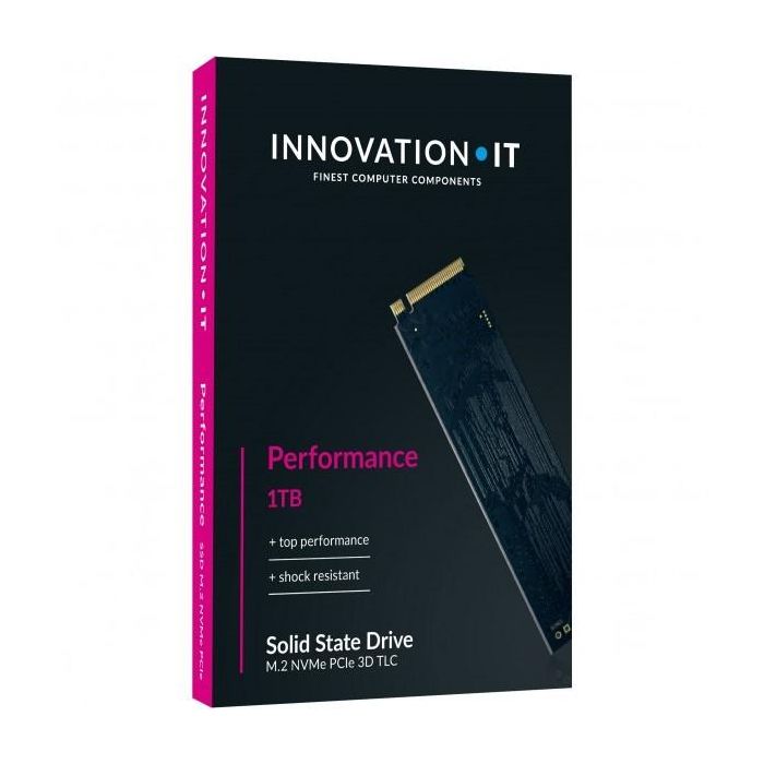 Innovation IT PerformanceQ M.2 NVMe PCIe 3.0 x4 1TB SSD hasta 2100MB/s Notebook/All-In-One 2 Innovation IT PerformanceQ M.2 NVMe PCIe 3.0 x4 1TB SSD hasta 2100MB/s Notebook/All-In-One 2