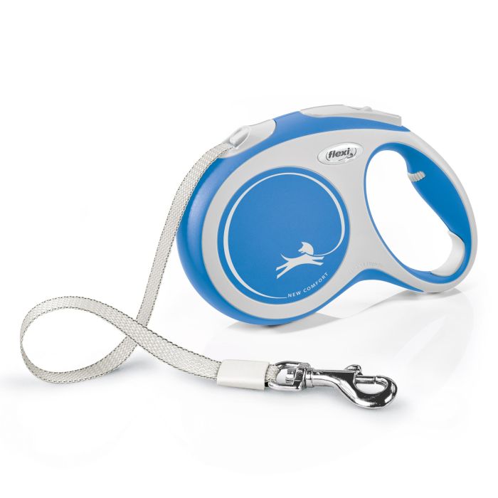 Correa Flexi New Comfort L Cinta 5M Azul 2 Correa Flexi New Comfort L Cinta 5M Azul 2