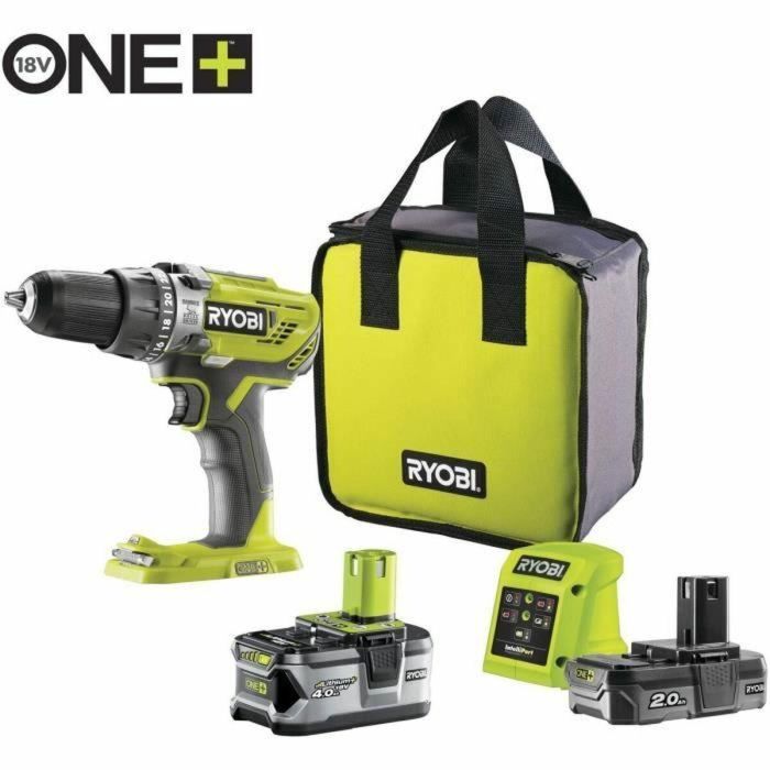 Ryobi Taladro atornillador de impacto R18PD3-242S 1