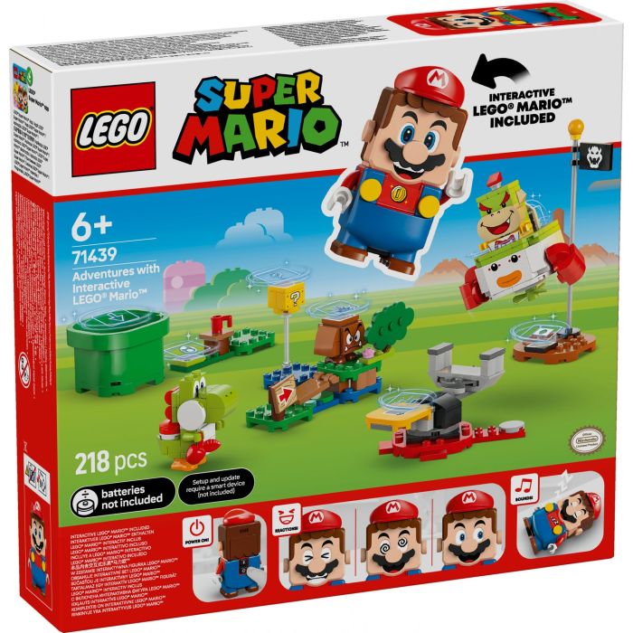 Lego Super Mario Juego de Construcción Aventuras Interactivas - Playset para Niños +6 Años con Funciones Interactivas (LR03) 6