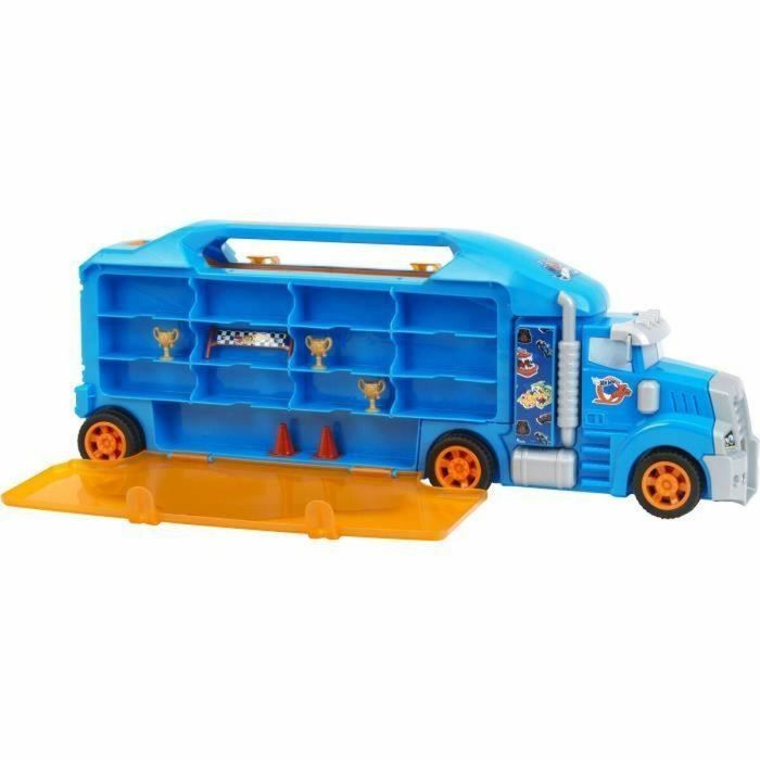 Hot Wheels Klein Camión Transportador Vehículos Juguete Grande KLE2474 con Accesorios (3+ Años) 2