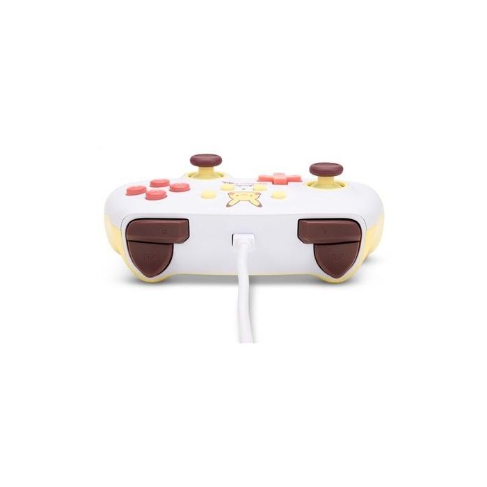 Power A 1522661-01 Mando con Cable Mejorado para Nintendo Switch - Diseño Pikachu, Botones Asignables, Cable USB-C 3m 6