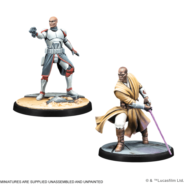 Star Wars Shatterpoint Juego de Mesa This Partys Over Squad Pack SWP08 con 4 Miniaturas 1