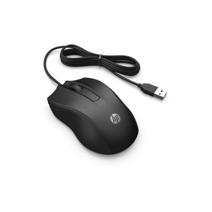 Mouse Optico Hp 100 Usb Negro 1 Mouse Optico Hp 100 Usb Negro 1