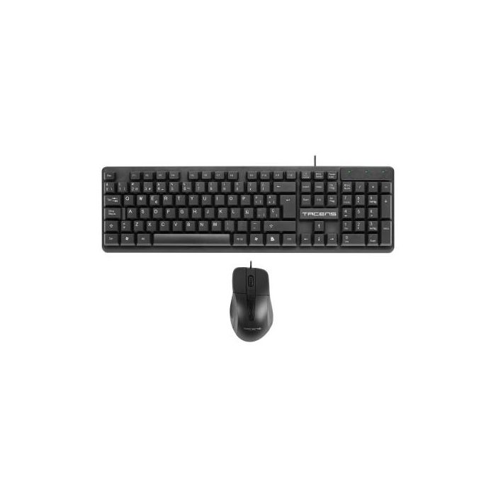 Anima Acp0 2In1 Combo Pack, 1200 Dpi Huano Mechanical Switches Mouse, Membrane Keyboard, Ecologic Design, Usb, Spanish Layout Anima Acp0 2In1 Combo Pack, 1200 Dpi Huano Mechanical Switches Mouse, Membrane Keyboard, Ecologic Design, Usb, Spanish Layout