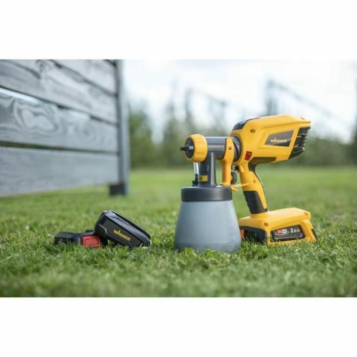 Wagner Pistola de Pintura Universal Sprayer W600 Flexio 18V - 0-500 ml/min - 2 Vasos y Boquillas WAG1696707661381 5
