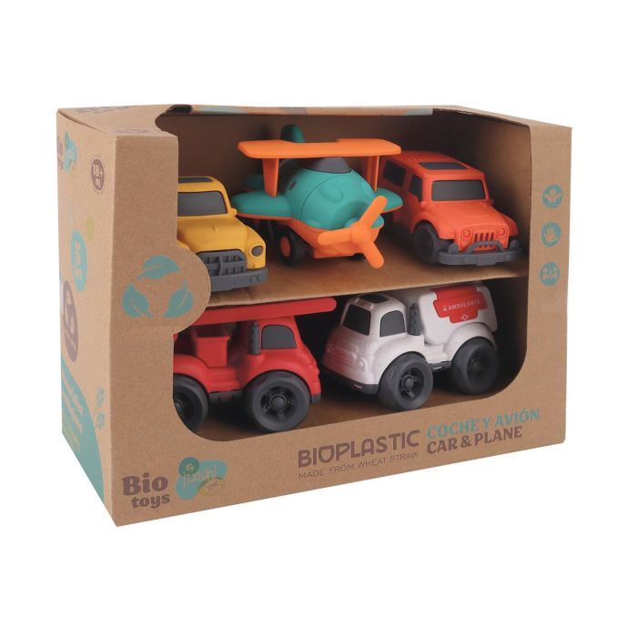 Set 5 Vehiculos Eco Bio T01044 2