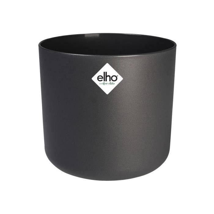 ELHO B.for Maceta redonda Soft - Negro - Ø 35 x H 32 cm - interior - 100% reciclado 1 ELHO B.for Maceta redonda Soft - Negro - Ø 35 x H 32 cm - interior - 100% reciclado 1