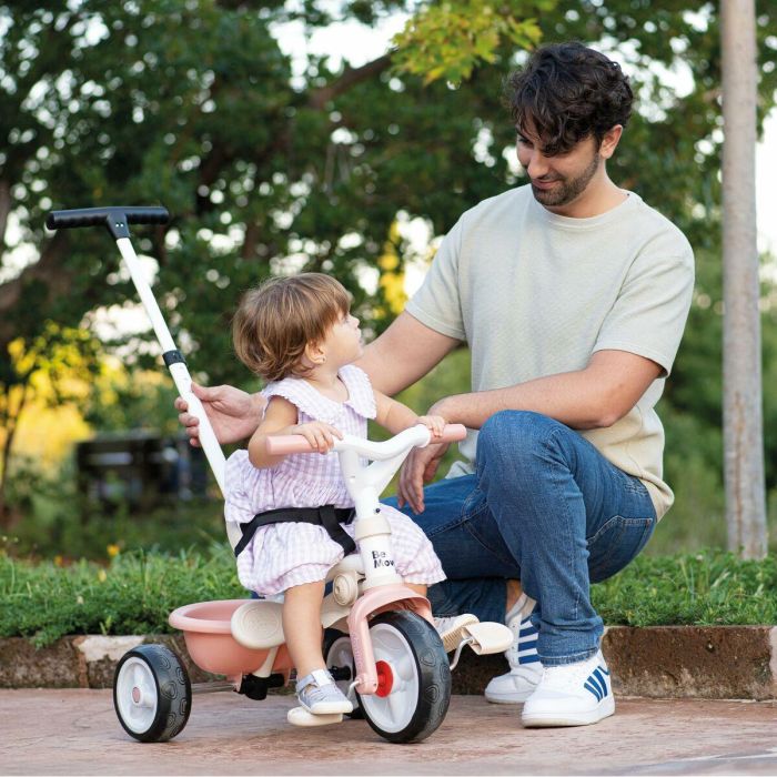 Smoby Triciclo Be Move Confort Rosa para niños y niñas a partir de 1 año 4 Smoby Triciclo Be Move Confort Rosa para niños y niñas a partir de 1 año 4
