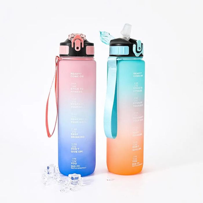 Bewinner Botella Sport Agua Multicolor 600 ml (12 Unidades) 8 Bewinner Botella Sport Agua Multicolor 600 ml (12 Unidades) 8