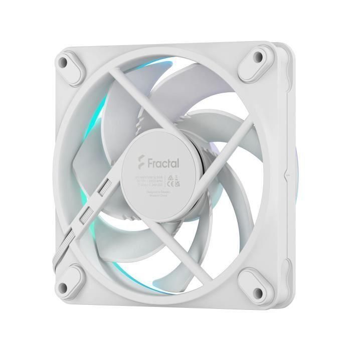 Fractal Design Ventilador Caja Momentum 12 RGB White FD-F-MR1-1202, 120mm, ARGB, 2200 RPM, 28.03 dB 4