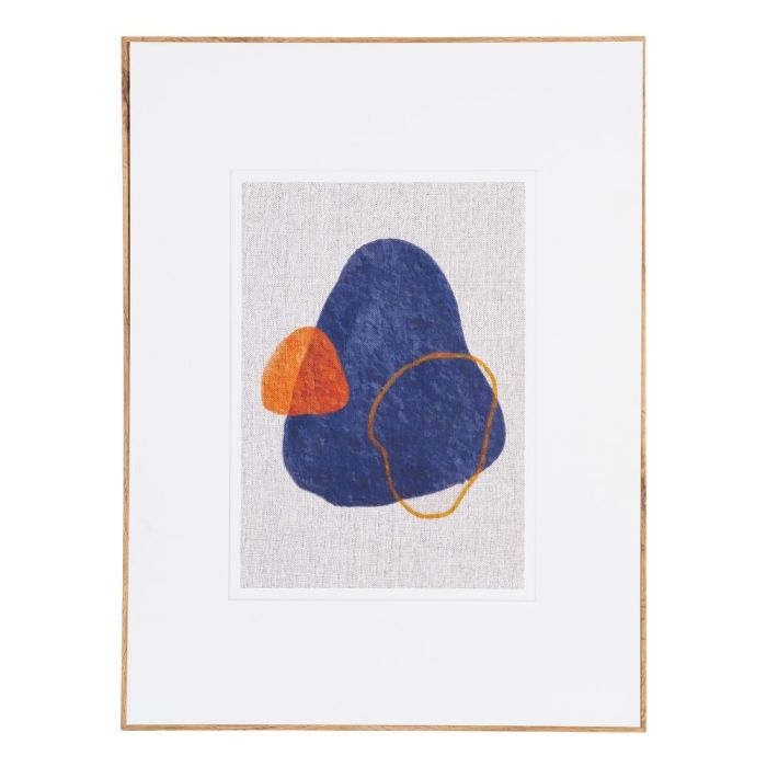 Cuadro Abstracto 2/M Madera Impreso 60 X 3 X 80 cm