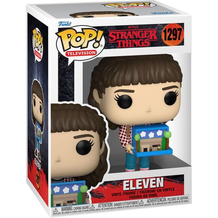 Funko Pop Eleven Stranger Things - Figura de Vinilo 9cm 1 Funko Pop Eleven Stranger Things - Figura de Vinilo 9cm 1