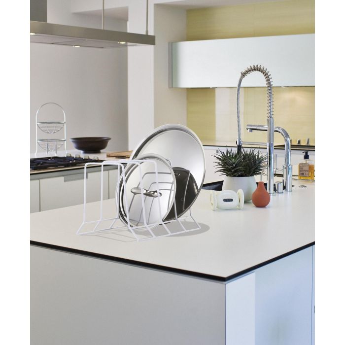Organizador de sartenes Confortime 26x20.9x19.6 cm blanco (12 Unidades) 3 Organizador de sartenes Confortime 26x20.9x19.6 cm blanco (12 Unidades) 3
