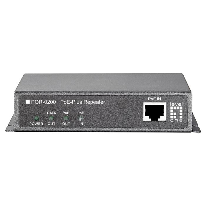 Level One POR-0200 Repetidor PoE Ethernet con 2 Puertos 802.3at para Redes de 200m 2 Level One POR-0200 Repetidor PoE Ethernet con 2 Puertos 802.3at para Redes de 200m 2